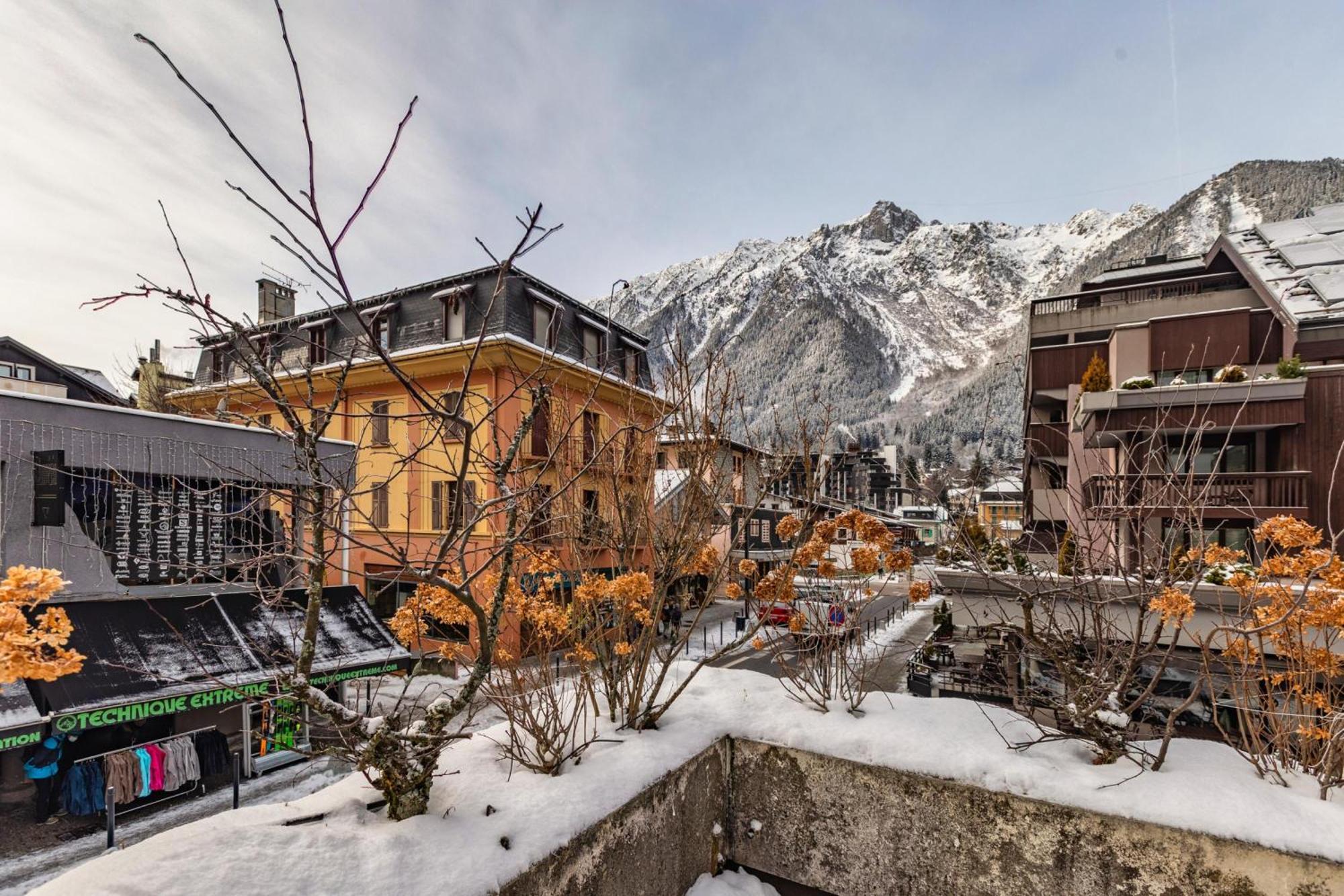 Duplex Aiguille Du Midi Large Terrasse - Happy Rentals Chamonix Exterior foto