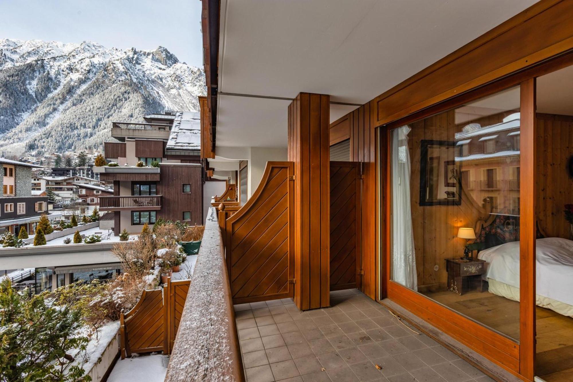 Duplex Aiguille Du Midi Large Terrasse - Happy Rentals Chamonix Exterior foto